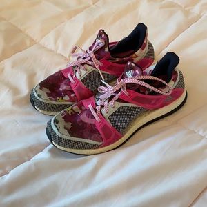 pink adidas sneakers